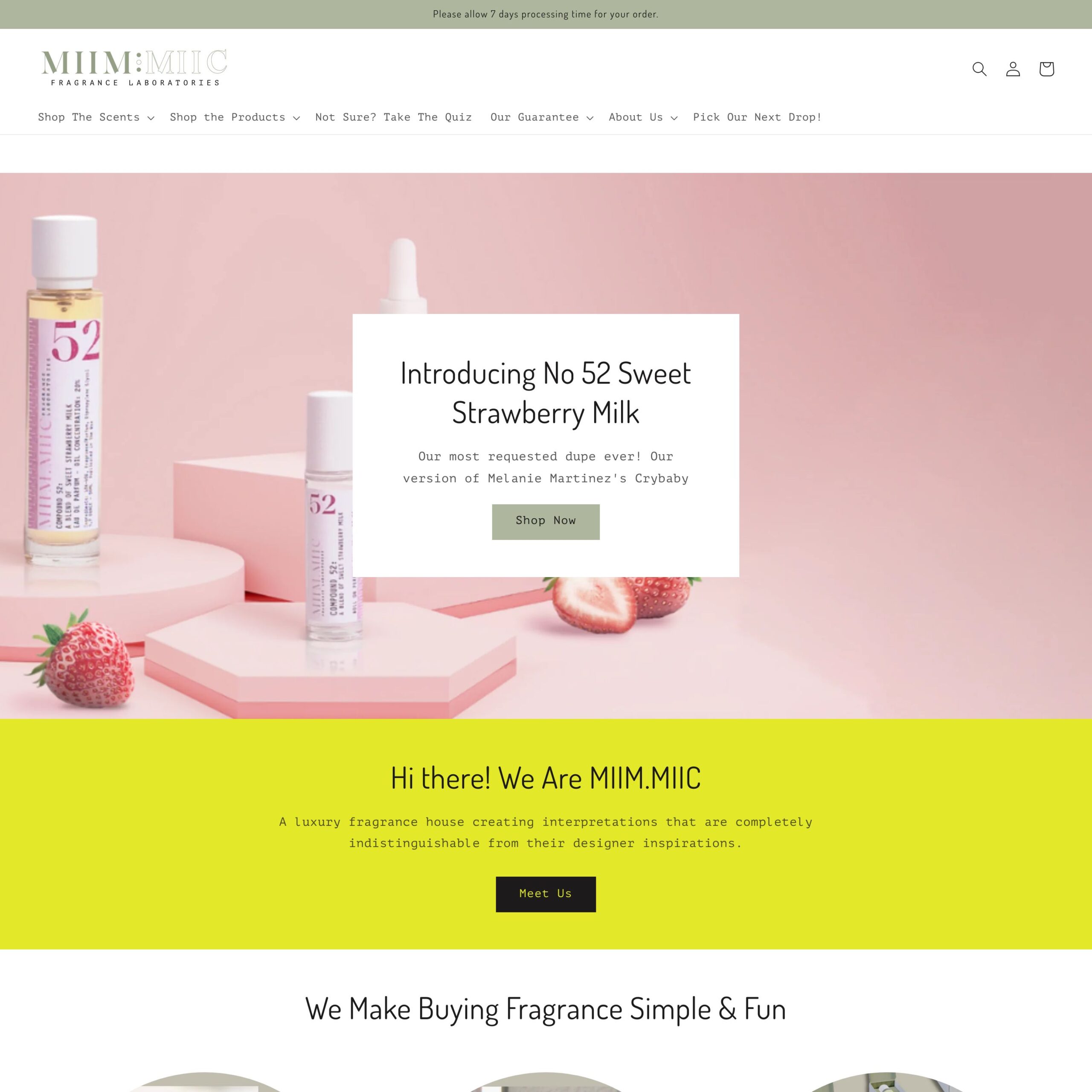 Miim.Miic Fragrance Labs