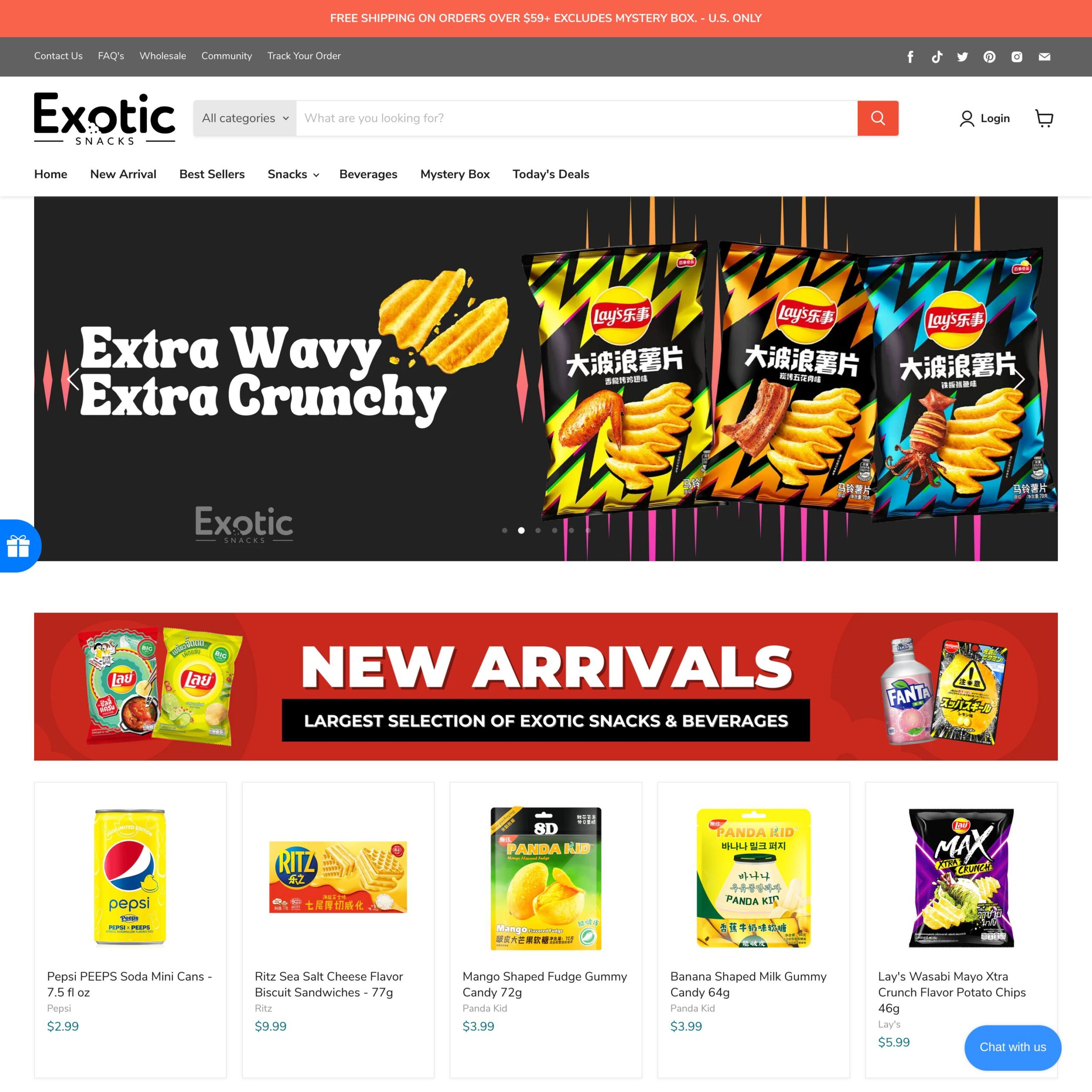 Exotic Snacks Company