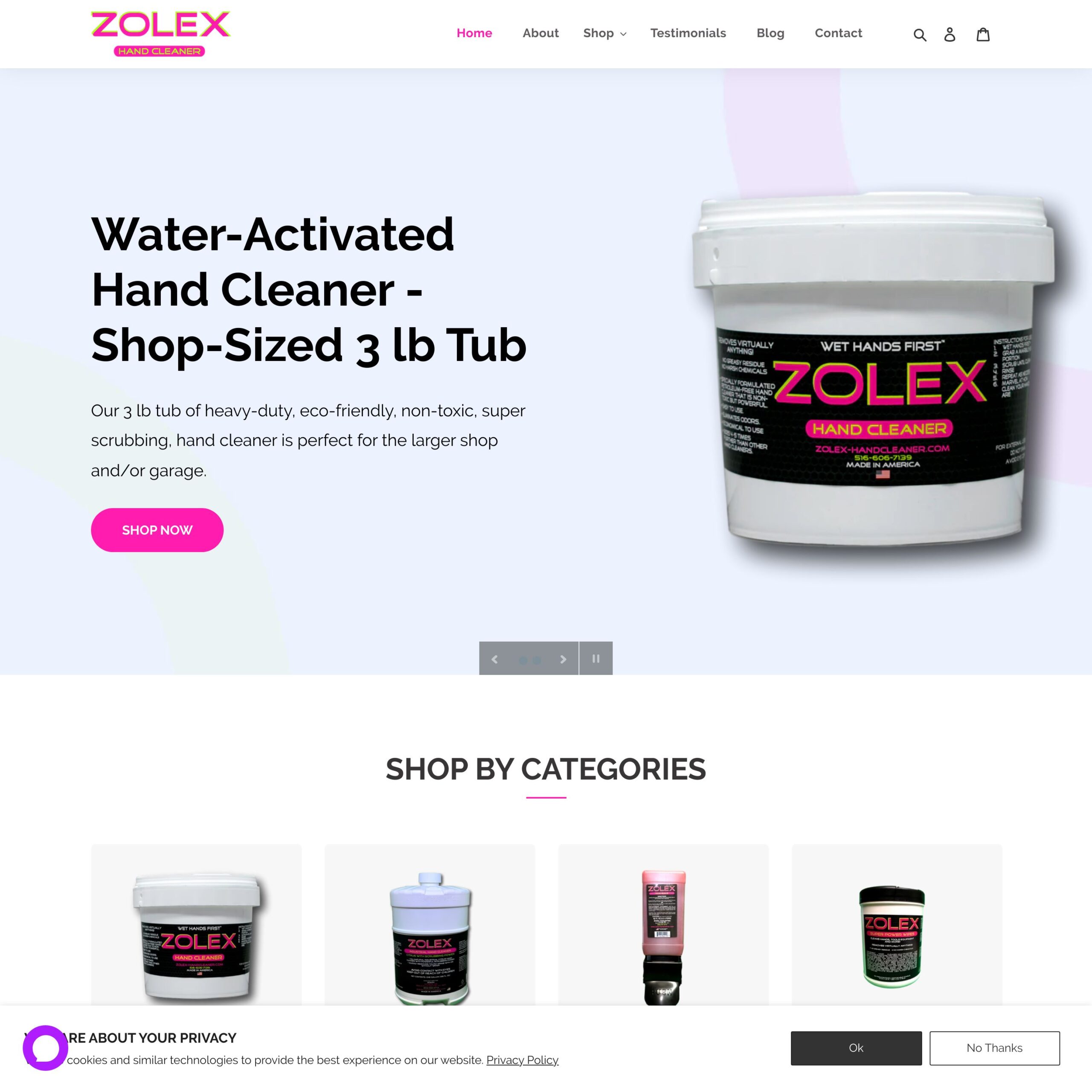 Zolex Hand Cleaner